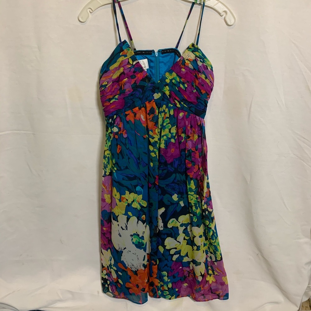 Donna Morgan Floral Midi Dress